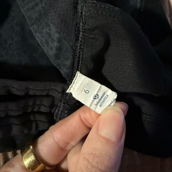 Black Lululemon Sports Bra - Picture 4 of 5